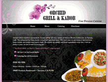 Tablet Screenshot of orchidgrillandkabob.com